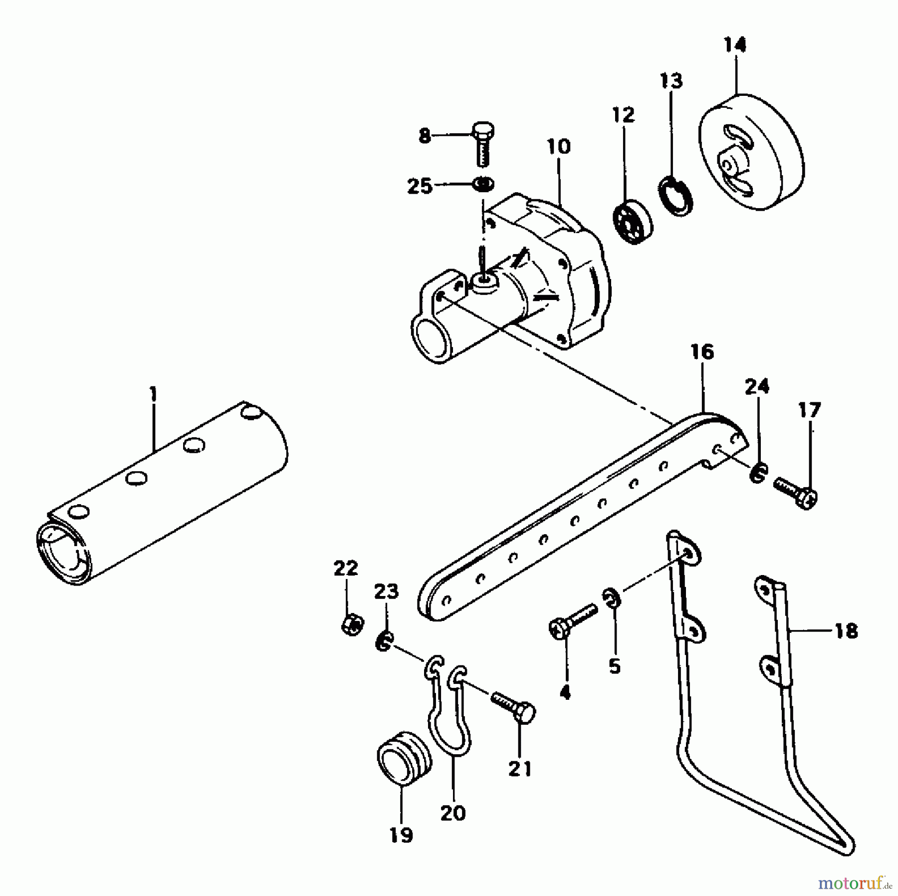 Tanaka Trimmer, Motorsensen TBC-501 - Tanaka Trimmer / Brush Cutter Clutch Case