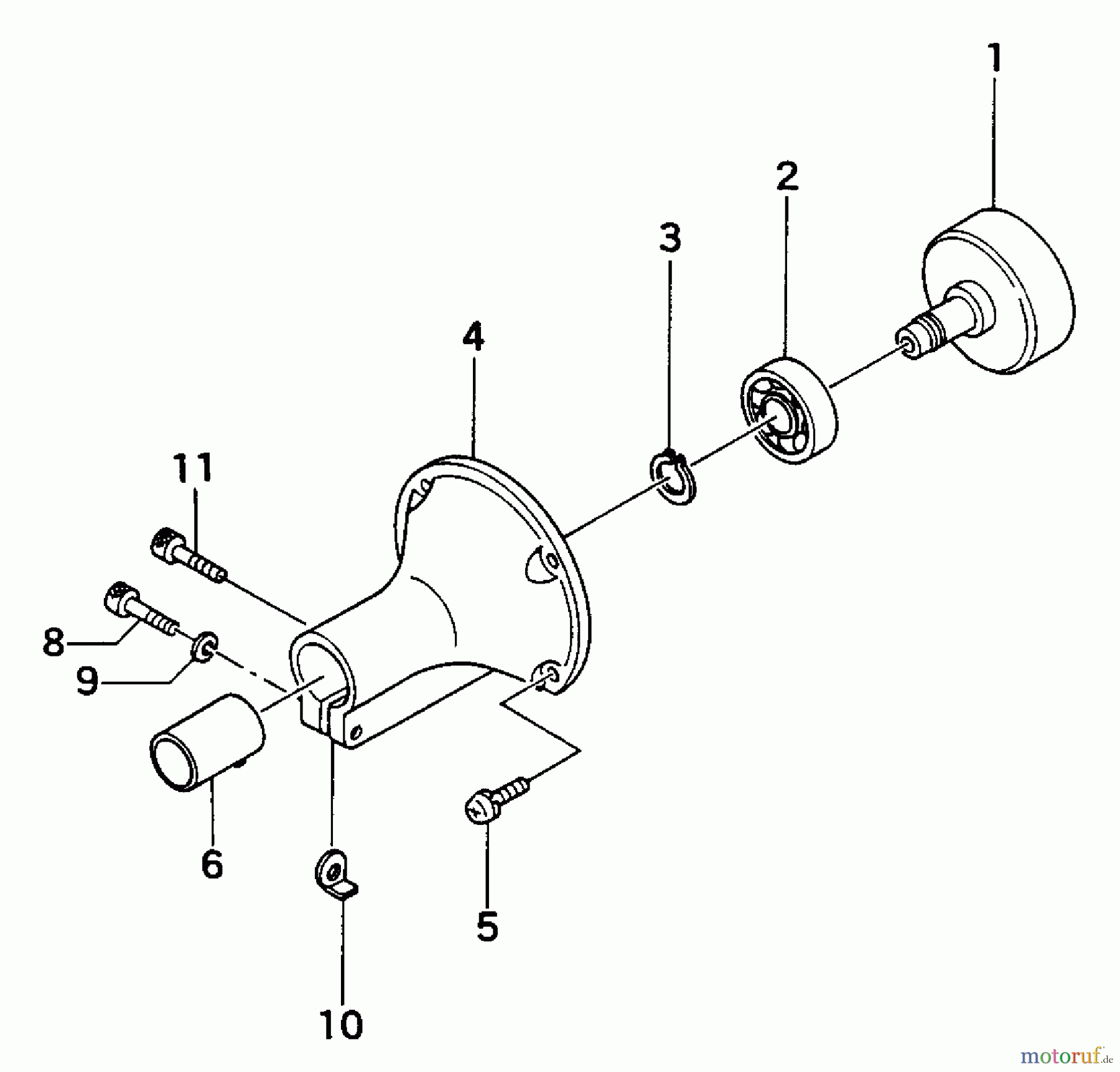 Tanaka Trimmer, Motorsensen TBC-5500 - Tanaka Trimmer / Brush Cutter Clutch Case