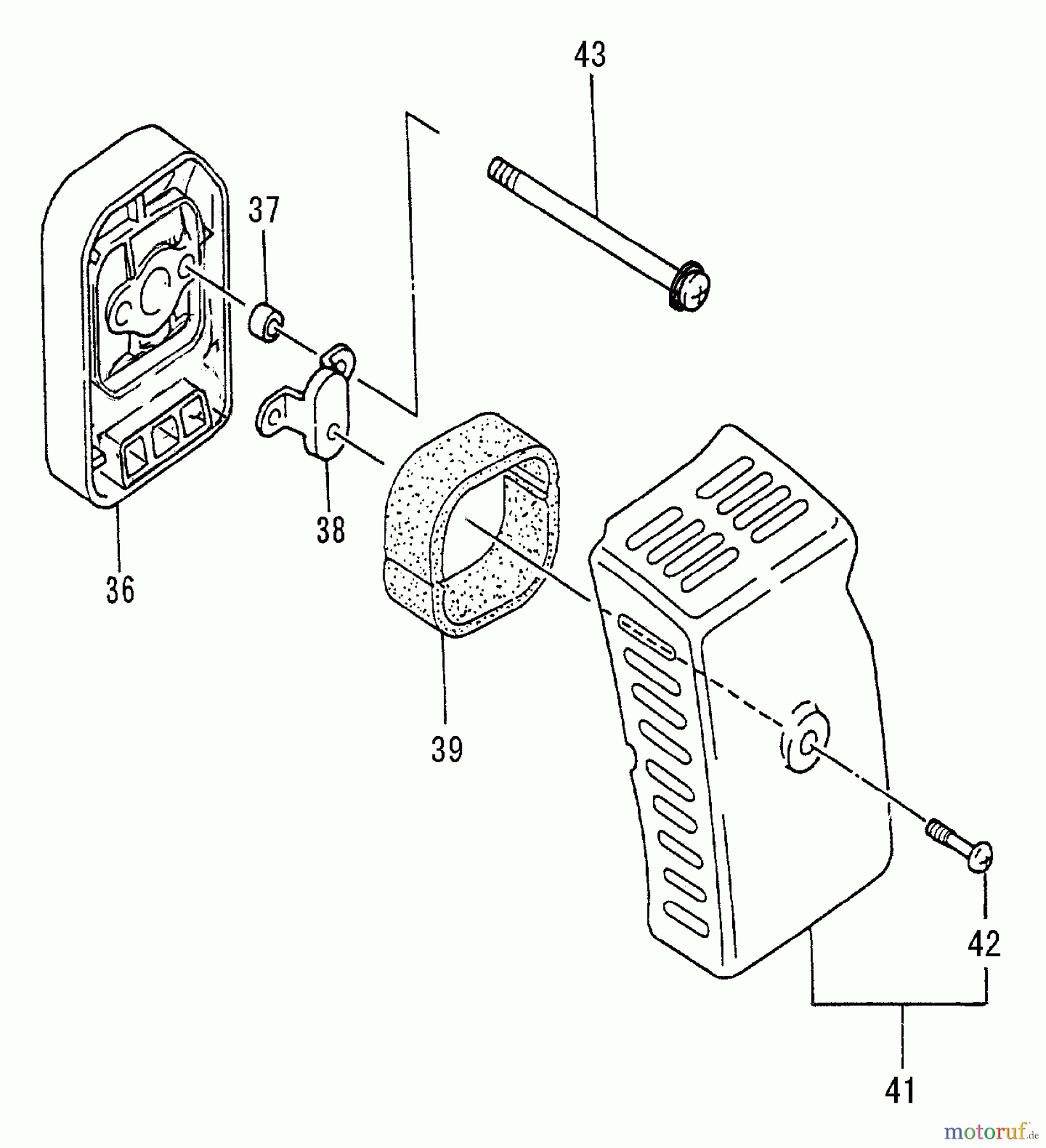 Tanaka Trimmer, Motorsensen TBC-600 - Tanaka Brush Cutter Air Cleaner