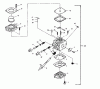 Tanaka THB-2400 - Blower/Vac Ersatzteile Carburetor Assembly
