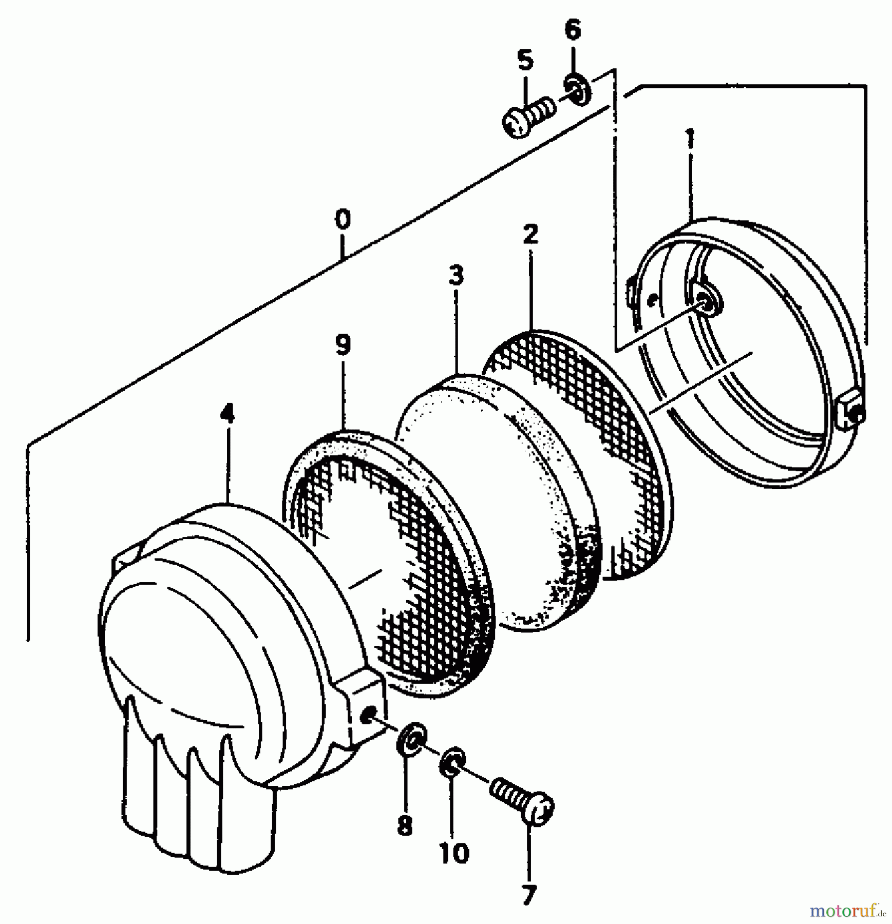 Tanaka Wasser Pumpen TCP-381 - Tanaka Centrifugal Pump Air Cleaner