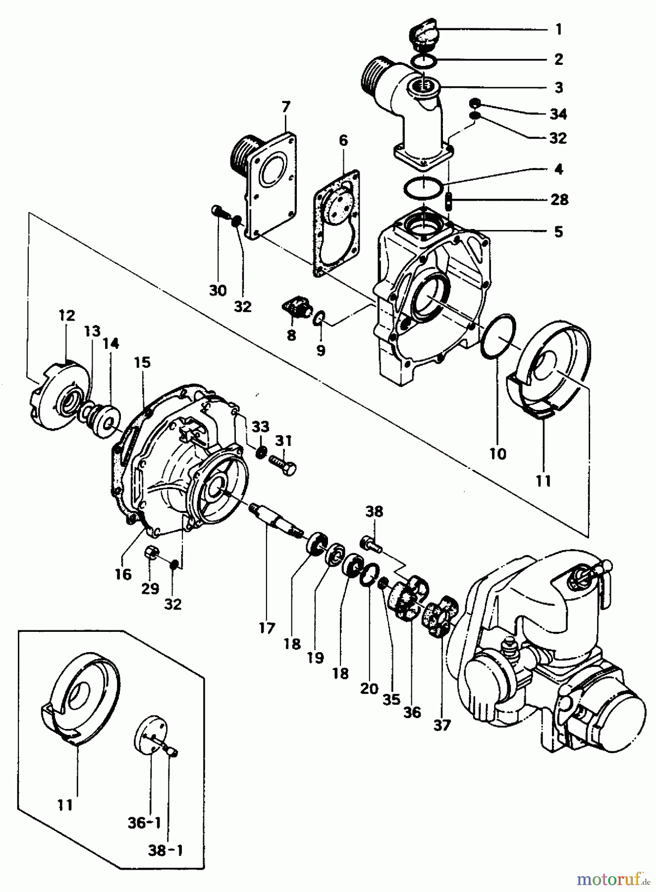 Tanaka Wasser Pumpen TCP-381 - Tanaka Centrifugal Pump Pump
