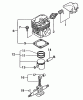 Tanaka THB-2510 - Handheld Blower Ersatzteile Cylinder, Piston, Crankshaft