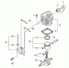 Tanaka TBC-230SF - Multi Task Tool Ersatzteile Cylinder, Piston, Crankshaft