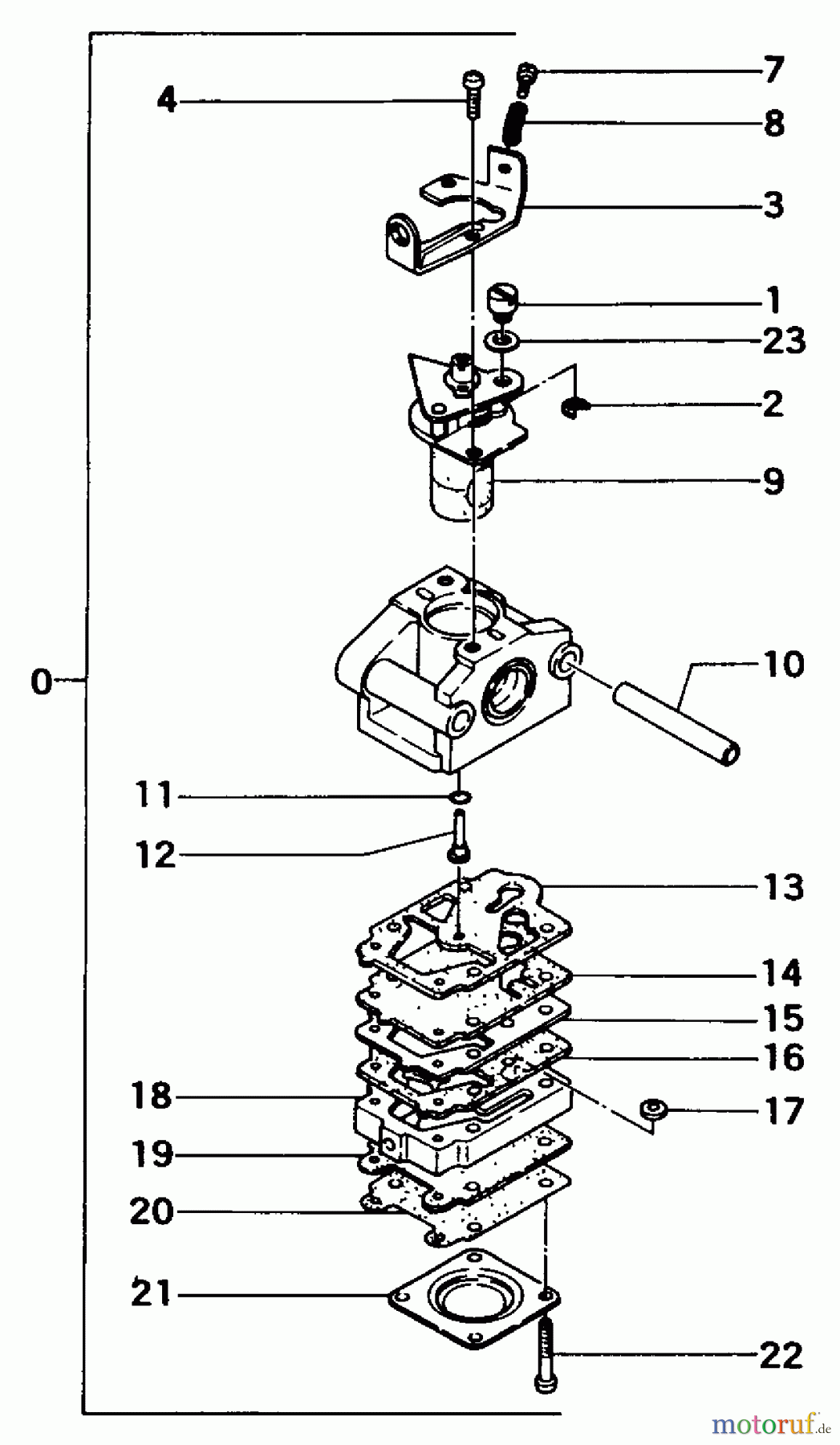 Tanaka Blasgeräte, Sauger, Häcksler, Mulchgeräte THB-300 - Tanaka Handheld Blower Carburetor