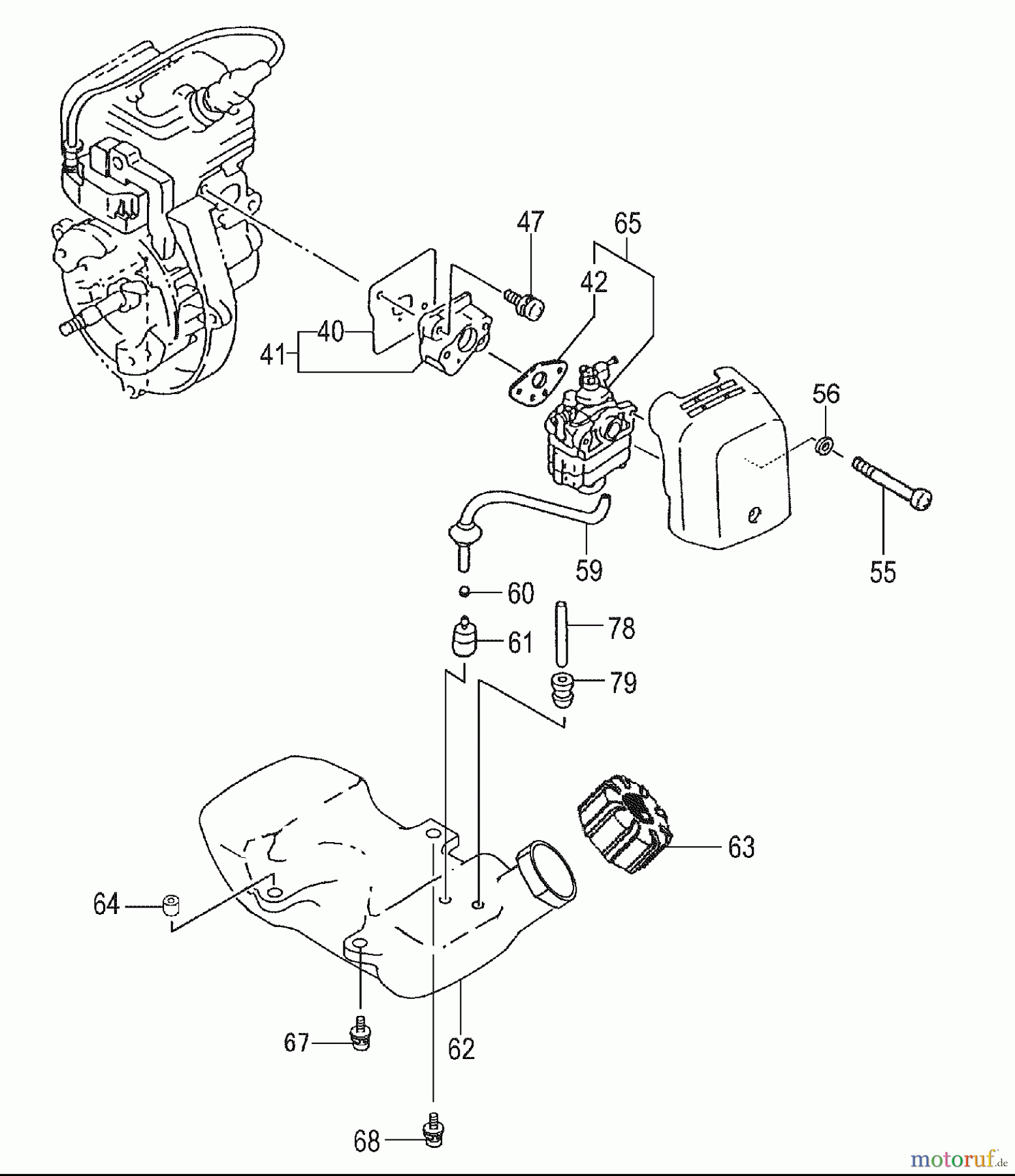  Tanaka Zubehör TBC-230SF - Tanaka Multi Task Tool Fuel System