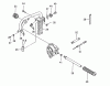 Tanaka TED-210 - Gas Drill Ersatzteile Handles & Throttle