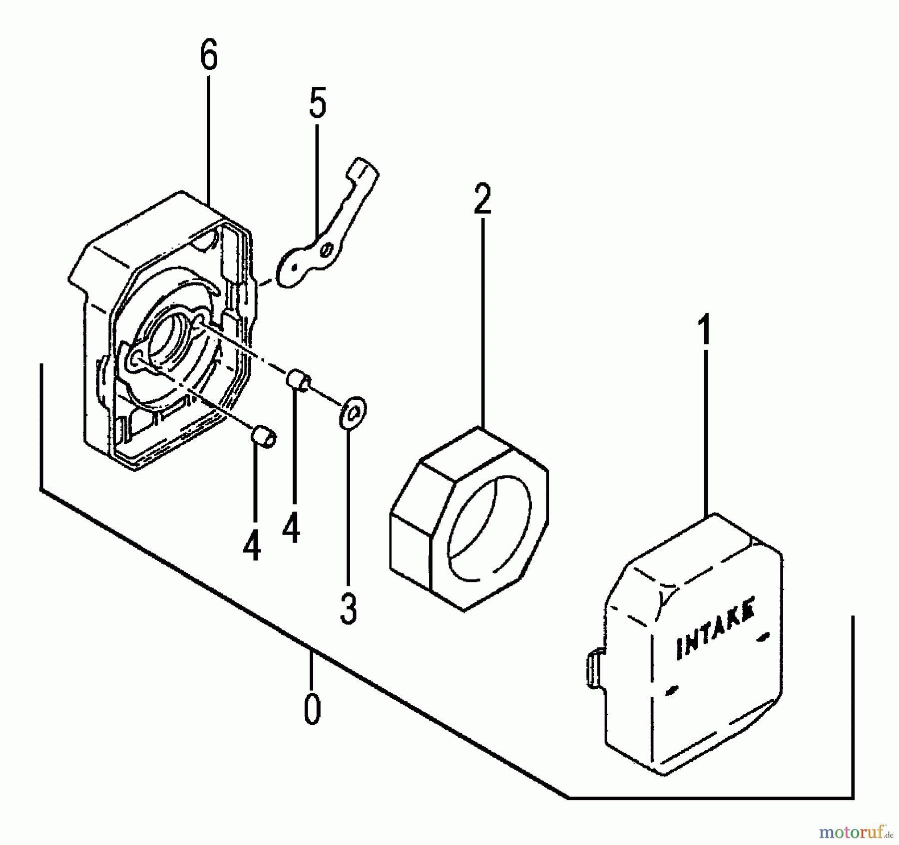  Tanaka Erdbohrer TED-262 - Tanaka Portable Gas Drill Air Filter