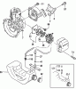 Tanaka TED-262HS - High Speed Concrete Coring Drill Ersatzteile Fuel Tank, Carburetor, Fuel System