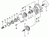 Tanaka TED-262HS - High Speed Concrete Coring Drill Ersatzteile Gear Case, Clutch Drum