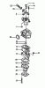 Tanaka TED-262R - Engine Drill W/Reverse Ersatzteile Carburetor Z227501~ (units with primer)