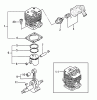 Tanaka TED-262R - Engine Drill W/Reverse Ersatzteile Cylinder, Piston, Crankshaft