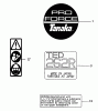 Tanaka TED-262R - Engine Drill W/Reverse Ersatzteile Decals