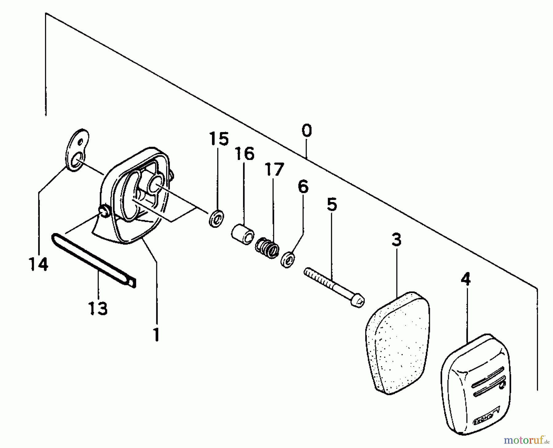 Tanaka Erdbohrer TIA-302 - Tanaka Power Auger Air Cleaner