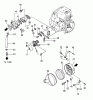 Tanaka TLE-600 - Walk-Behind Edger Ersatzteile Carburetor, Throttle Linkage & Air Cleaner