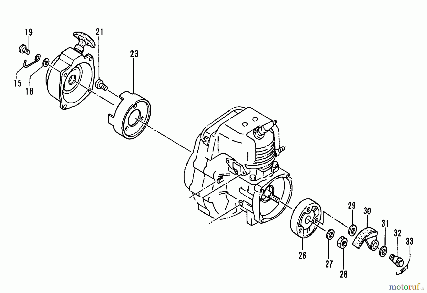  Tanaka Kantenschneider TLE-600 - Tanaka Walk-Behind Edger Clutch & Starter Pulley