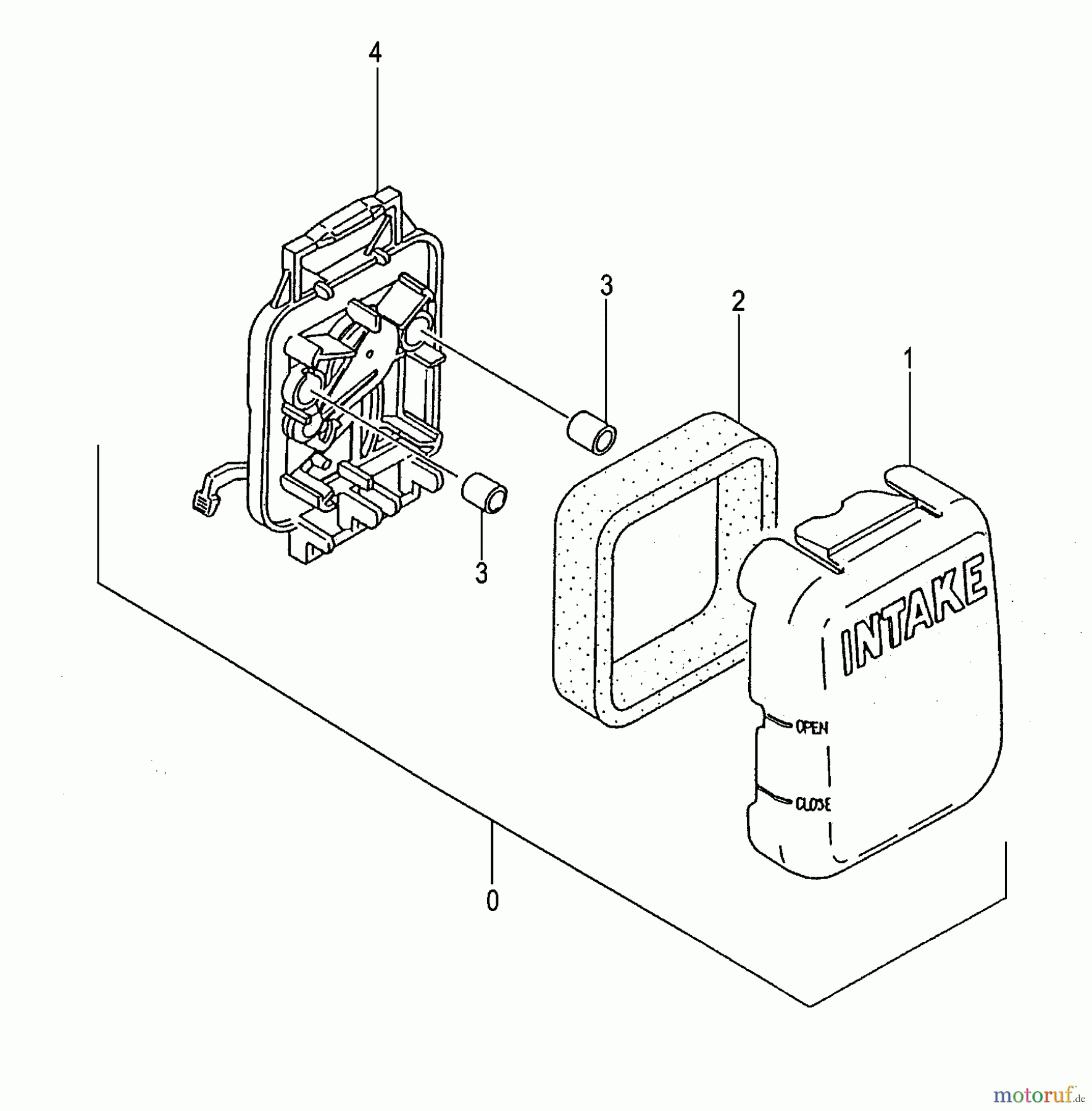 Tanaka Zubehör TBC-255SFK - Tanaka Smart Fit - 3 in 1 - Multi Task Tool Air Filter