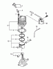 Tanaka TPE-2501 - Portable Edger Ersatzteile Cylinder, Piston, Crankshaft, Ingition
