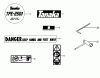 Tanaka TPE-2501 - Portable Edger Ersatzteile Decals, Tools