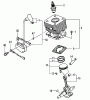 Tanaka TPE-250PF - Portable Edger Ersatzteile Cylinder, Piston, Crankshaft, Ignition