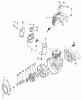 Tanaka PF-2500 - Utility / Scooter Engine Ersatzteile Clutch, Muffler, Engine Cover