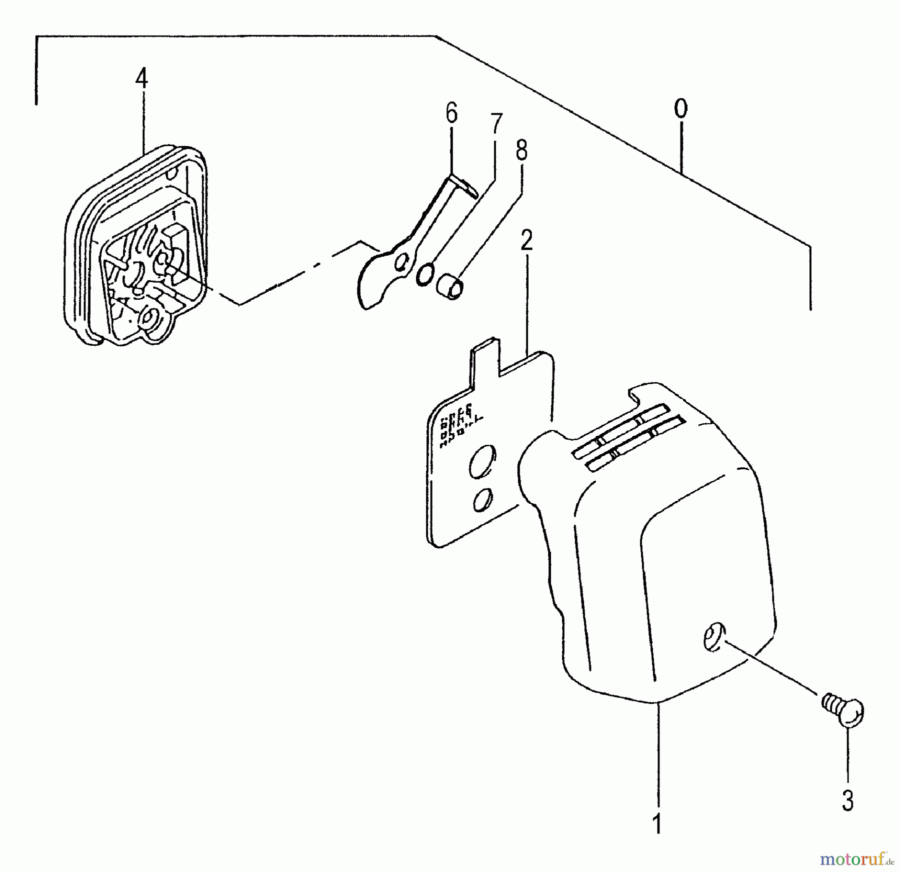 Tanaka Motoren PF-3000 - Tanaka Utility / Scooter Engine Air Cleaner