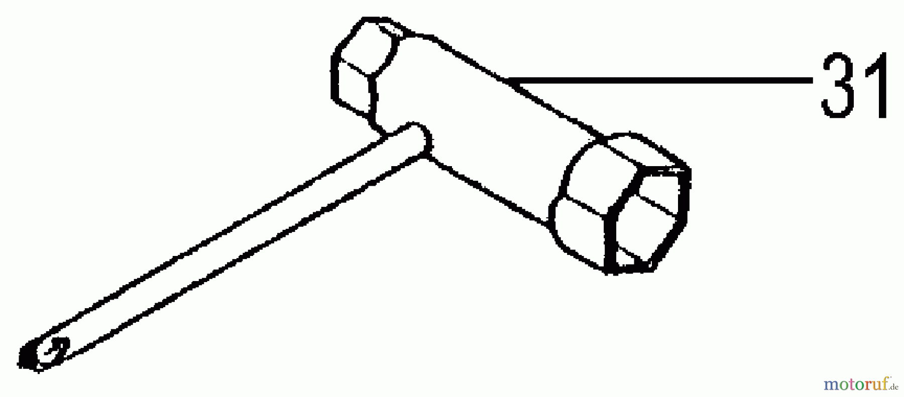 Tanaka Motoren PF-3000 - Tanaka Utility / Scooter Engine Decal & Wrench