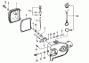 Tanaka TBC-255SFK - Smart Fit - 3 in 1 - Multi Task Tool Ersatzteile Gear Case & Oiler