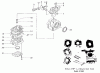 Tanaka PF-4210 - Utility / Scooter Engine Ersatzteile Carburetor