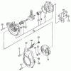 Tanaka PF-4010 - Utility / Scooter Engine W/O Fuel Tank Ersatzteile Crankcase, Flywheel, Starter Pulley