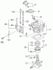 Tanaka PF-4010 - Utility / Scooter Engine W/O Fuel Tank Ersatzteile Cylinder, Piston, Ignition