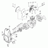 Tanaka TC-2300 - Utility / Scooter Engine Ersatzteile Clutch, Muffler, Engine Cover