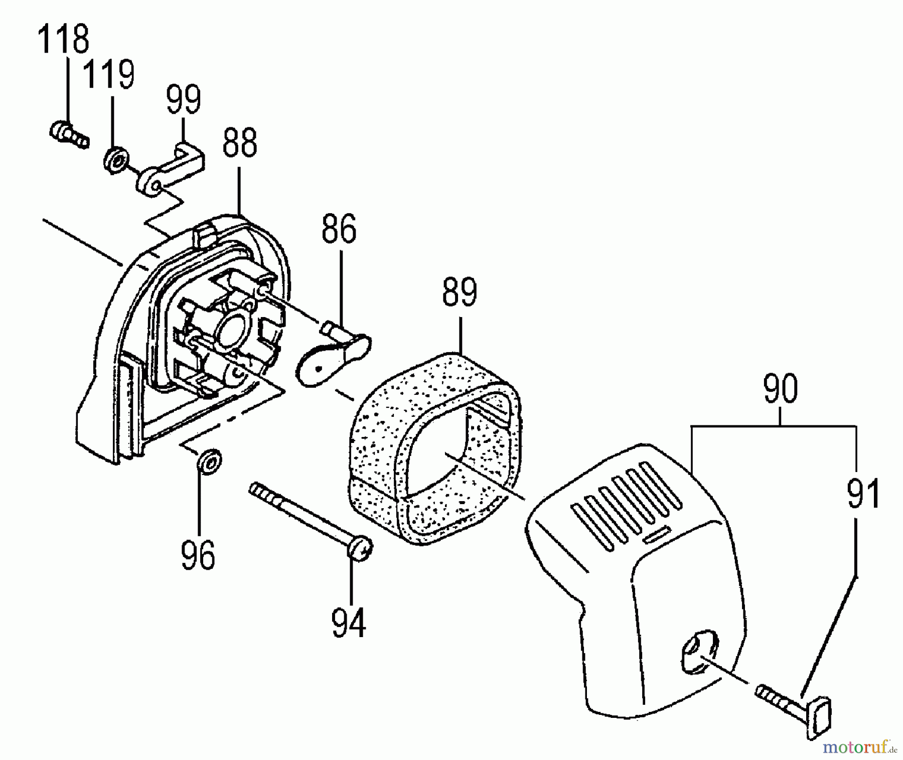 Tanaka Motoren TC-2501 - Tanaka Utility / Scooter Engine Air Cleaner