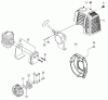 Tanaka TC-2501 - Utility / Scooter Engine Ersatzteile Clutch, Muffler, Anti-Vibe, Fan Case