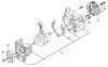 Tanaka TC-2501 - Utility / Scooter Engine Ersatzteile Starter Pawl, Flywheel, Crankcase