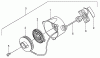 Tanaka TC-355 - Utility / Scooter Engine Ersatzteile Recoil Starter