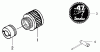 Tanaka TC-47R - Utility / Scooter Engine Ersatzteile Air Filter, Decal & Wrench