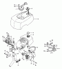 Tanaka TOB-120 - 1.2HP Outboard Motor Ersatzteile Engine Cover, Muffler, Starter, Fuel System