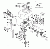 Tanaka TOB-175 - 1.75HP Outboard Motor Ersatzteile Tank, Clutch & Muffler