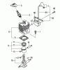 Tanaka HTD-2520PF - Hedge Trimmer Ersatzteile Cylinder, Piston, Crankshaft, Ignition