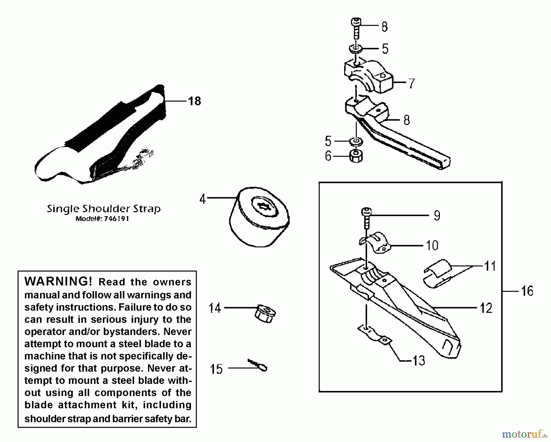Tanaka Zubehör 748503 - Tanaka Blade Kit Blade Kit