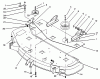 Toro 05-48SS01 - 48" Side Discharge Mower, 1992 (2000001-2999999) Ersatzteile DECK & IDLER ASSEMBLY