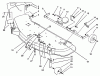 Toro 05-48SS01 - 48" Side Discharge Mower, 1992 (2000001-2999999) Ersatzteile SUSPENSION ASSEMBLY