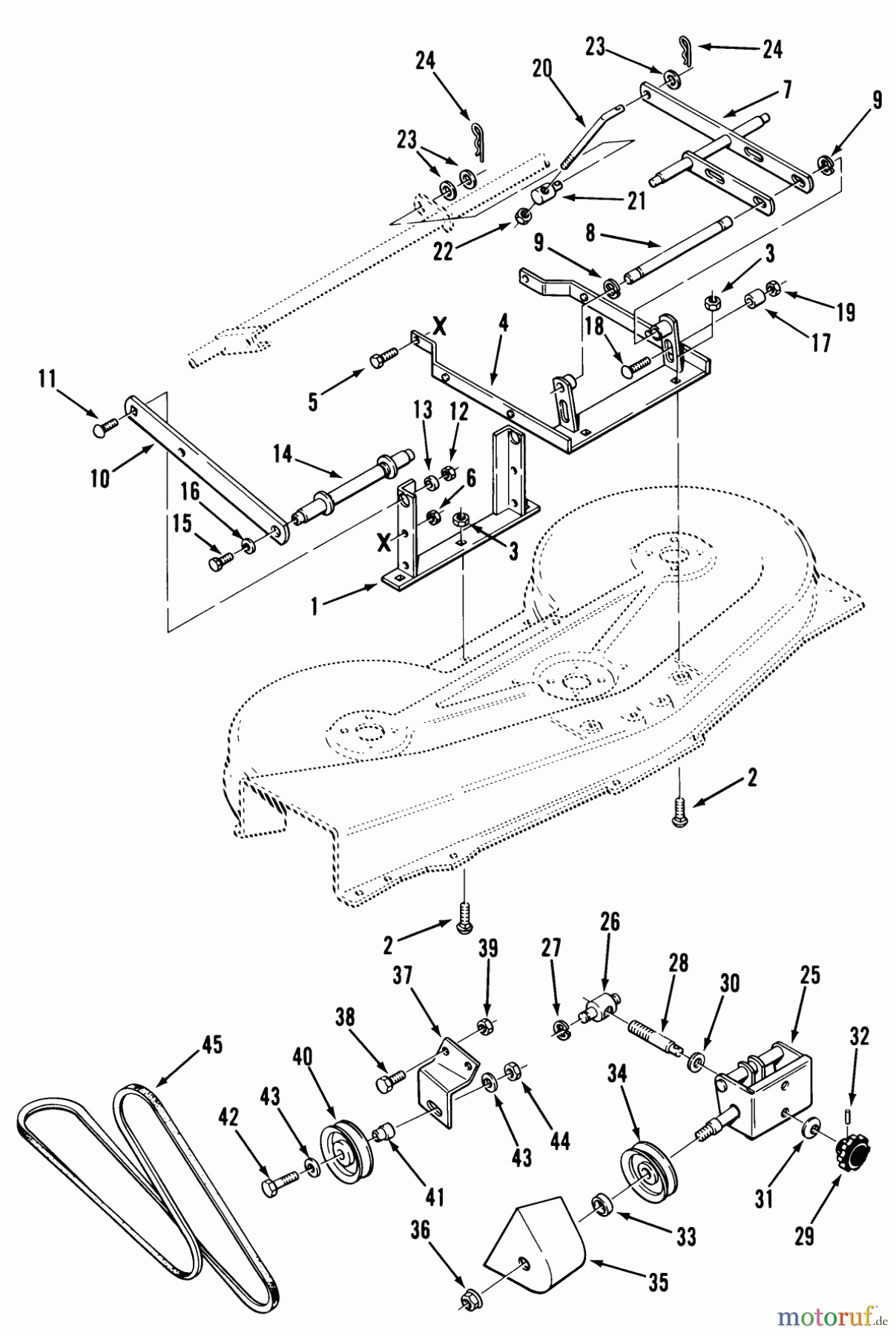 Toro Neu Mowers, Deck Assembly Only 05-60SC01 - Toro 60