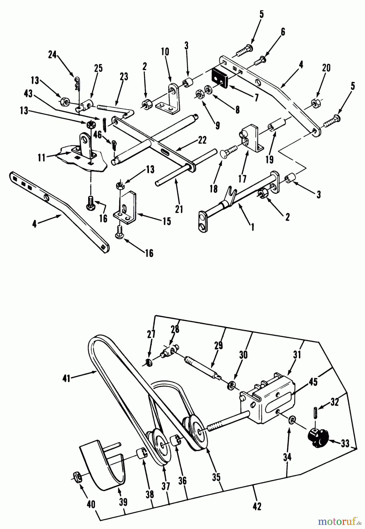 Toro Neu Mowers, Deck Assembly Only 15-42RC02 - Toro 42