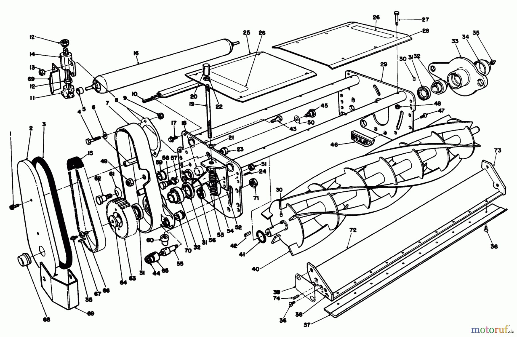 Toro Neu Mowers, Deck Assembly Only 30133 - Toro 32