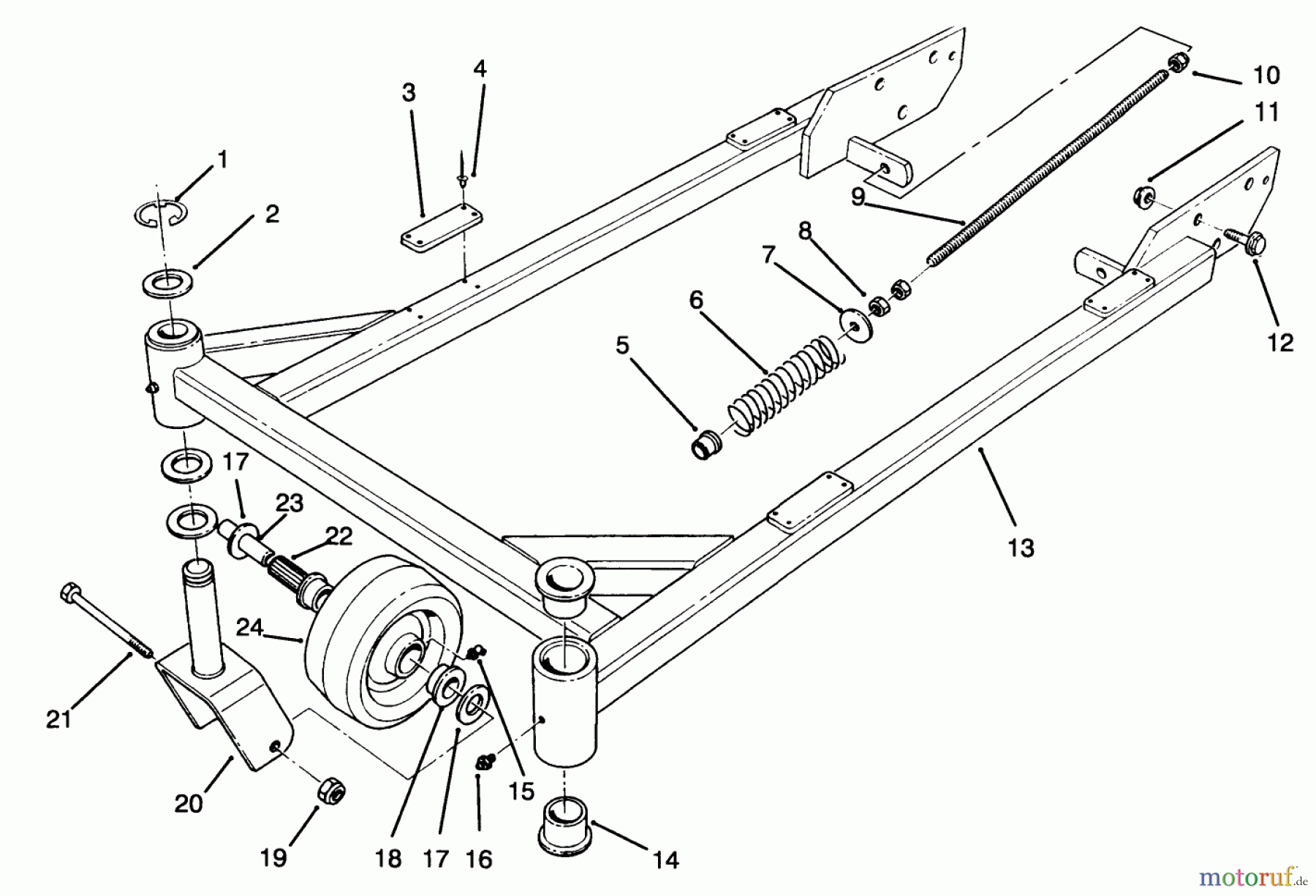  Toro Neu Mowers, Deck Assembly Only 30133 - Toro 32