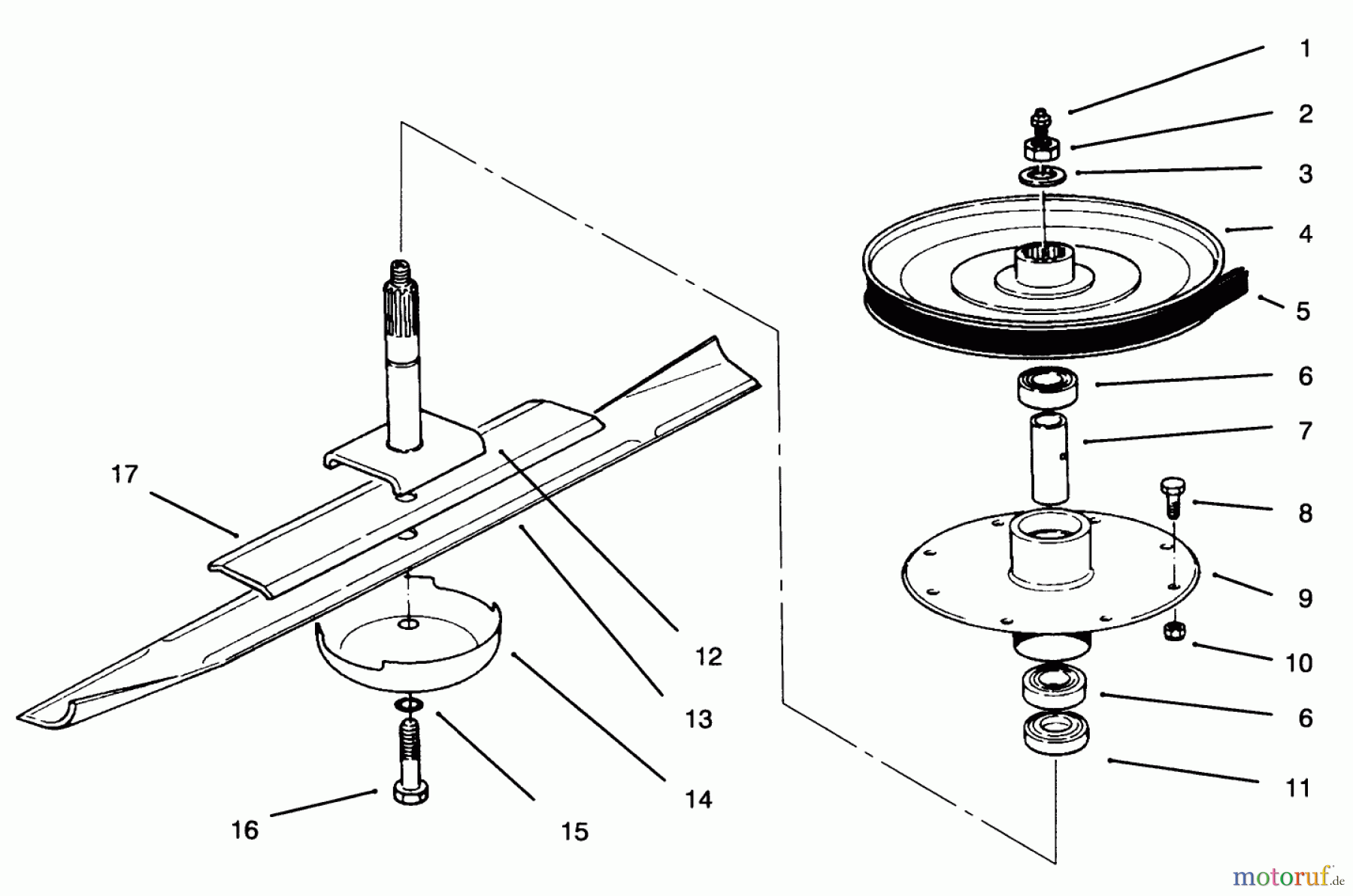 Toro Neu Mowers, Deck Assembly Only 30133 - Toro 32
