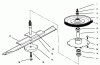 Toro 30133 - 32" Recycler Mower, 1994 (SN 490501-499999) Ersatzteile DRIVE SPINDLE ASSEMBLY