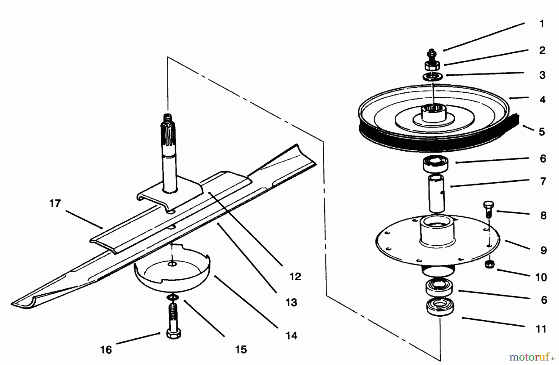 Toro Neu Mowers, Deck Assembly Only 30133 - Toro 32